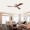 52" Ceiling Fan with Lights Remote Control,Quiet DC Motor 3 Blade Ceiling Fans 6 Speed Levels,Reversible Ceiling Fan,for Patio,Living Room,Bedroom - 3 of 4