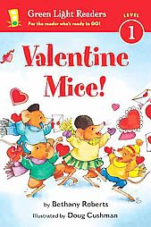  Valentine Mice! - (Green Light Reader - Level 1) by  Bethany Roberts (Paperback) 