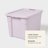 20gal Latching Storage Tote - Brightroom™ - 4 of 4