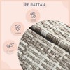 Kumasinova Wicker Outdoor Dog Bed with Waterproof Pad,Elevated Dog Bed with Canopy,Cooling Dog Bed for Small&Medium Dogs,Durable Dog Beds & Furniture - 3 of 4