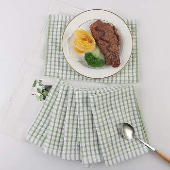 4pk Nana's Dish Cloths Gray/white - Mu Kitchen : Target