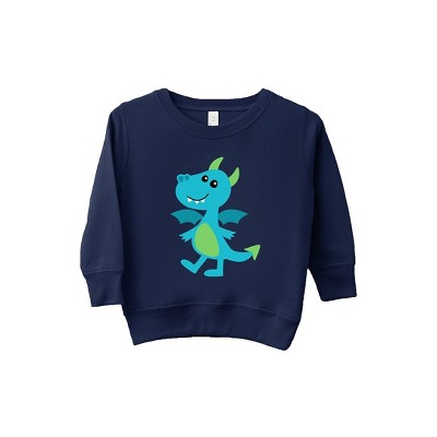 The Juniper Shop Blue Dragon Toddler Graphic Sweatshirt
