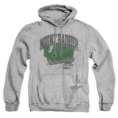 Men's Mount Rainier National Park State Line Pull-Over Hoodie
