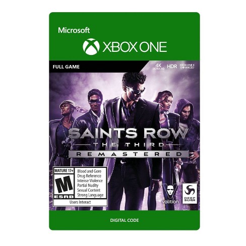 Saints Row: The Third Remastered - Xbox One (digital) : Target