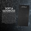 Level 3 Premium Shaving Towel - Soft, Light and Absorbent - Ideal for Haircuts and Shaves, Black - 3 of 4