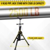 V Head Pipe Jack Stand,  2500LB Jack Stands Carbon Steel with Portable Folding Legs 28-52 Inch Height Adjustable 1/8"-12" Capacity - 2 of 4