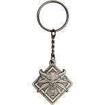 JINX Inc. The Witcher 3 White Wolf Medallion Medallion Keychain
