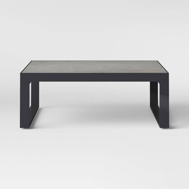 Henning Square Patio Coffee Table, Outdoor Furniture - Threshold&#8482;, 3 of 8