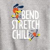 Boys' - Disney - Slinky Dog Bend Stretch Chill Graphic Long Sleeve Fleece Sweatshirt - 2 of 4