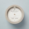 Mini Cement Canvas Soy Blend Jar Candle Gray 5oz - Hearth & Hand™ with Magnolia - image 3 of 3
