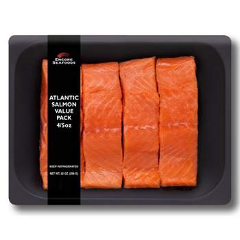Encore Value Pack Salmon Portions - 20oz/4ct