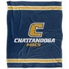 University Of Tennessee At Chattanooga Primary Logo Silky Touch Blanket White 50x60 - 2 of 4