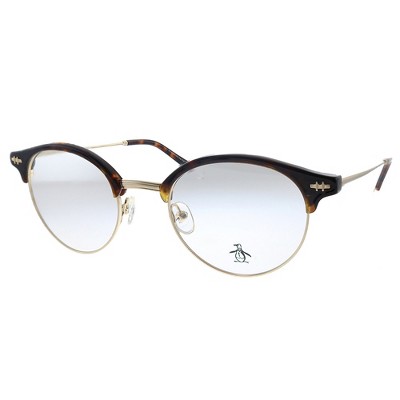 Original Penguin The Gene TO Unisex Round Eyeglasses Tortoise 47mm