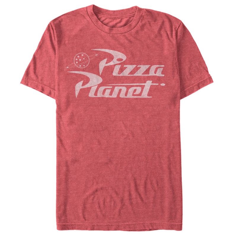 Men's Toy Story Pizza Planet Logo T-Shirt, 1 of 6