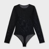 Women's Mesh Long Sleeve Bodysuit - Auden™ - image 2 of 4