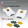 NFL Green Bay Packers All-Weather Travel Cornhole Set - 2 of 4