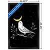 Trends International Episodic Drawing - Moon Bird Framed Wall Poster Prints - 3 of 4