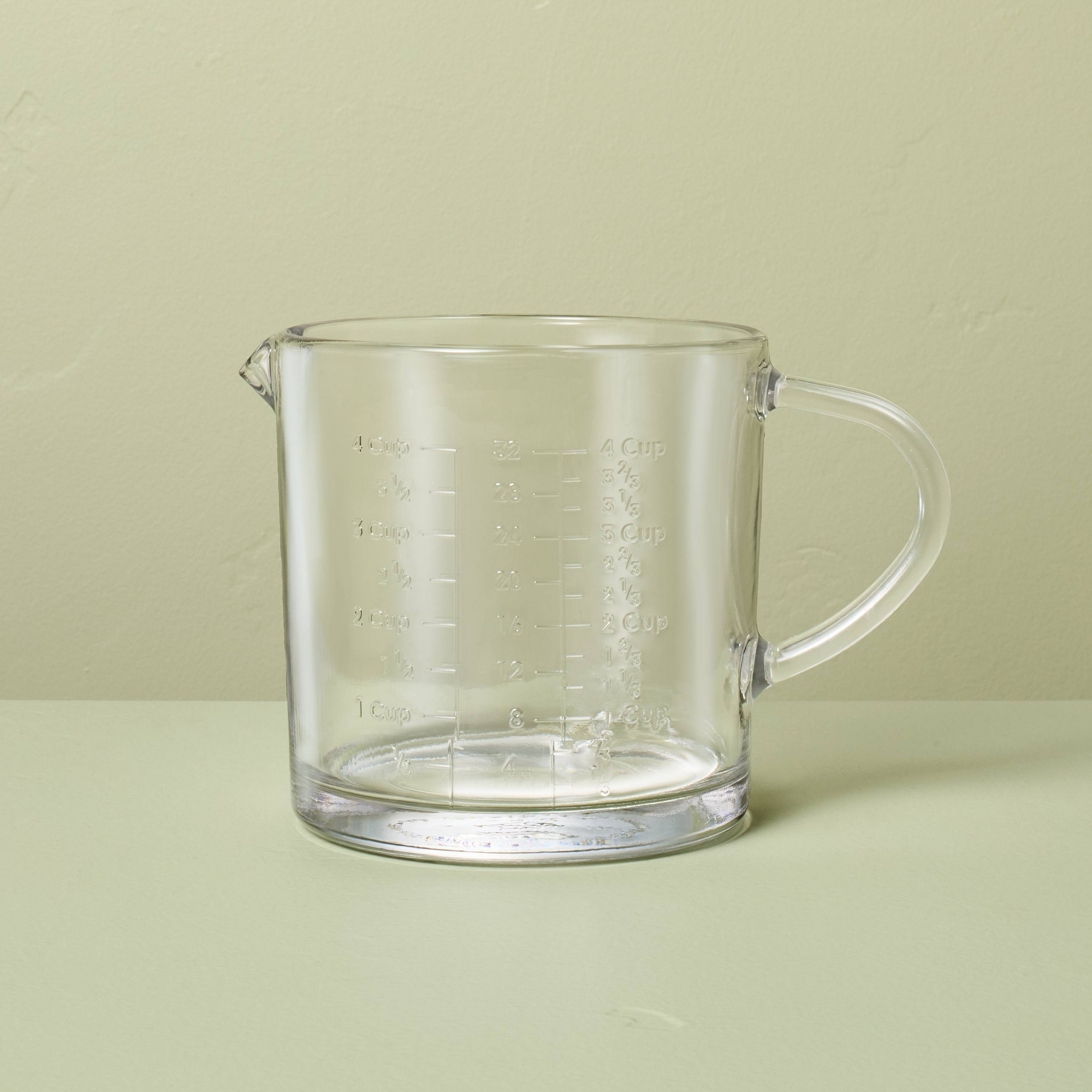 4 Cup Tempered Soda Lime Glass Measuring Cup - Hearth & Hand™ with Magnolia