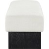 Meridian Furniture,Alora Fabric Bench - 4 of 4