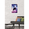 Trends International James Booker - Laser Space Cat Llama Framed Wall Poster Prints - 2 of 4