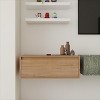 ChicFurnit Bathroom Storage Cabinets Floating Vanity With Soft Close Drawer And Oak Finish For Modern Homes, Beige, 29.13"*17.94"*11" - 2 of 4