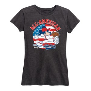 Women's - Disney - Americana Short Sleeve Graphic T-Shirt - 1 of 4