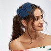 Unique Bargains Girl's Non-slip Fashion Bowknot Headband 0.35" Wide 1 Pc - 2 of 4