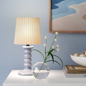 Mini Stick Table Lamp with Pleated Shade - Room Essentials™ - 1 of 4