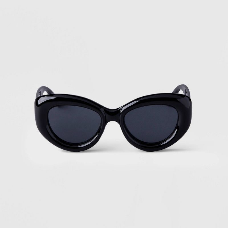 Women's Bubble Round Cateye Sunglasses - A New Day™, 1 of 8