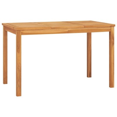 vidaXL Dining Table Warm Brown