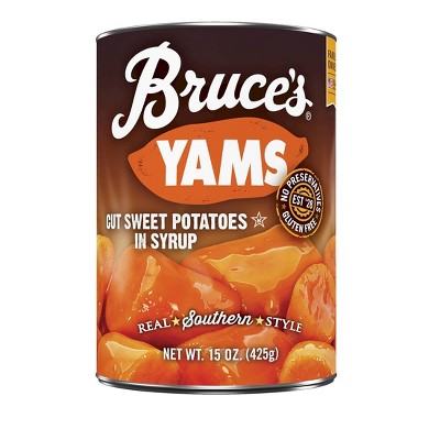 Bruce&#39;s Yams Cut Sweet Potatoes in Syrup - 15oz