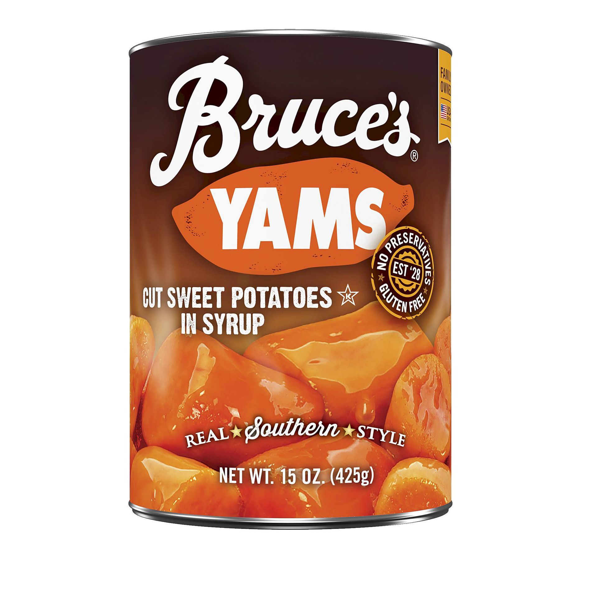 Bruce's Yams Cut Sweet Potatoes in Syrup