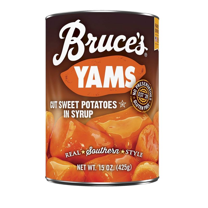 Bruce&#39;s Yams Cut Sweet Potatoes in Syrup - 15oz, 1 of 5