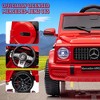 12V Kids Ride On Car, Patikuin Licensed Mercedes Benz G63 Car for Kids w/Remote Control - 4 of 4