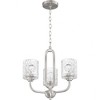 Craftmade Lighting 3 - Light Chandelier in  Brushed Polished Nickel - 3 of 3