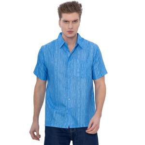 HAPPY BAY Mens Hawaiian Shirts Short Sleeve Button Down Shirt Men's Casual Shirts Vacation Tropical Summer Party Shirts for Men Funny - 1 of 4