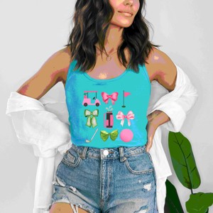 Simply Sage Market Golf Icons Coquette Racerback Tank - 1 of 4