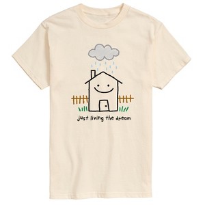 Men's - Instant Message - The Dream Scribble Short Sleeve Graphic T-Shirt - 1 of 4