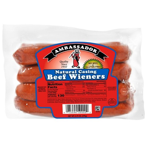 Natural Casing Hot Dog Party Pack - Vienna Beef