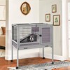 Aivituvin Small Rabbit Hutch with Pull Out Tray (Inner Space 6.49ft²)-AIR53 - 3 of 4