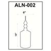 Mark & Day Radenthein 15"H x 6"W x 6"D Traditional Champagne Ceiling Lights - 4 of 4