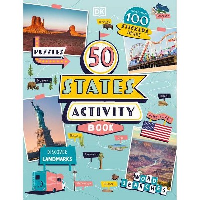 50 States Activity Book - by  DK (Paperback)