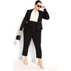 Women's Plus Size Piping Praise Jacket - black | CITY CHIC - 2 of 4