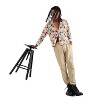 Campus Sutra Men Men's EcoLiva Multicolour Artistic Botanical Cluster Shirt - 3 of 4