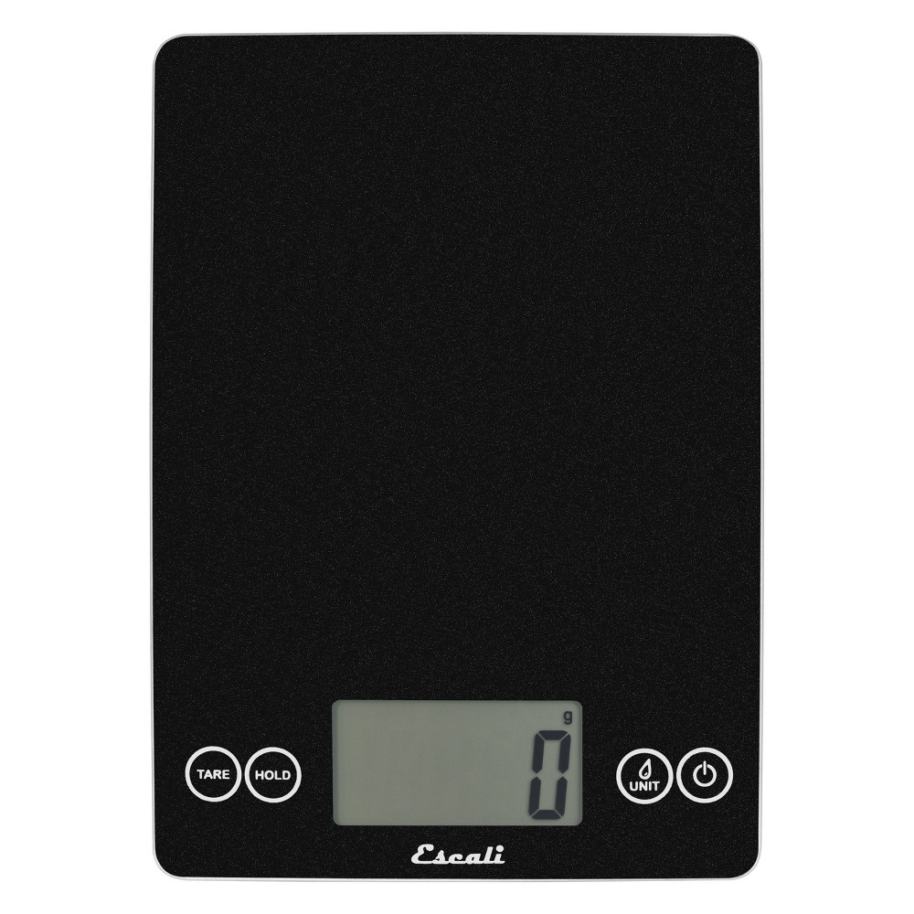 Escali Arti Glass Digital Scale Black Obsidian