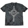 Death Note Men's Ryuk and Light Metallic Foil Tie-Dye T-Shirt - 4 of 4
