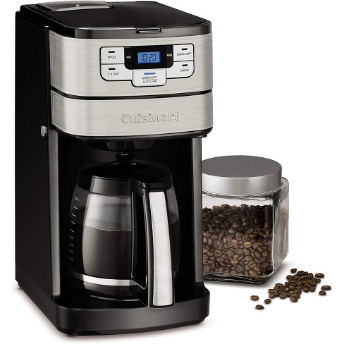 Cuisinart Dgb 400fr Grind And Brew 12 Cup Coffeemaker Black Certified Refurbished Target