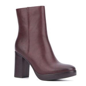 New York & Company Women's Fay- Chunky Hell Ankle Boot - 1 of 4