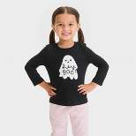 Toddler 'Hey Boo' Long Sleeve Graphic T-Shirt - Cat & Jack™ Black