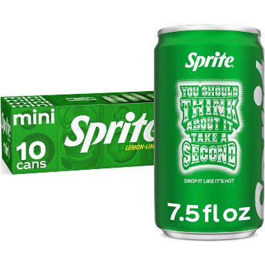 Sprite Soda - 10pk/7.5 fl oz Mini-Cans